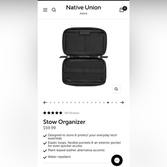 Native Union Stow Tech Organizer - Picture 4 of 5